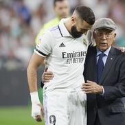 Amancio Amaro și Karim Benzema. Foto: Imago Images