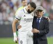 Amancio Amaro și Karim Benzema. Foto: Imago Images