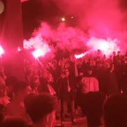 A fost „infern” în fața hotelului lui Dinamo, înaintea meciului cu CFR Cluj
