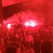 A fost „infern” în fața hotelului lui Dinamo, înaintea meciului cu CFR Cluj