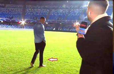 L-au surprins în direct! » Metoda ingenioasă prin care a reușit să facă aseară testul doping, la două ore după Napoli - Barcelona
