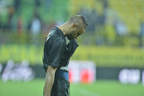Răzvan Stanca, în partida FC Vaslui - FCSB 3-1 din august 2012