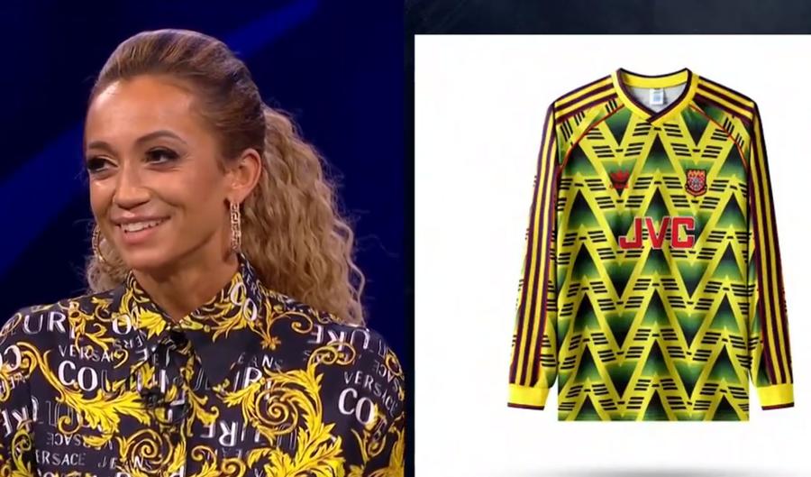 Kate Abdo și tricoul luI Arsenal din 1991-1993 A dat-o Jamie Carragher de gol pe Kate Abdo? E convins că știe cu ce echipă de fotbal ține colega de emisiune