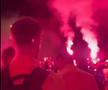 A fost „infern” în fața hotelului lui Dinamo, înaintea meciului cu CFR Cluj