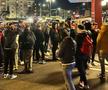 Dinamoviștii au avut parte de o primire călduroasă la Cluj / FOTO: Dinamo