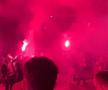 A fost „infern” în fața hotelului lui Dinamo, înaintea meciului cu CFR Cluj