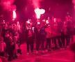 A fost „infern” în fața hotelului lui Dinamo, înaintea meciului cu CFR Cluj