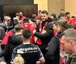 Dinamoviștii au avut parte de o primire călduroasă la Cluj / FOTO: Dinamo