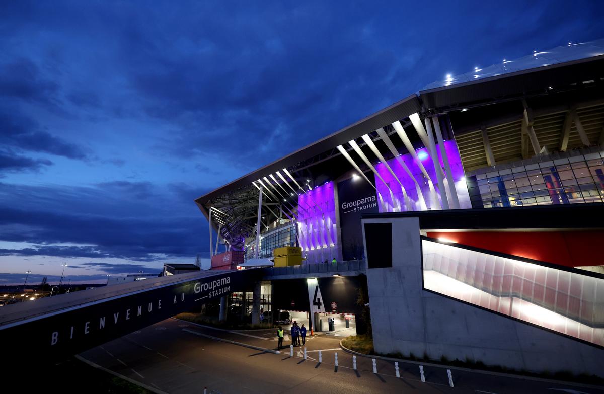 Stadionul din Lyon, locul unde FCSB va juca returul din optimile Europa League
