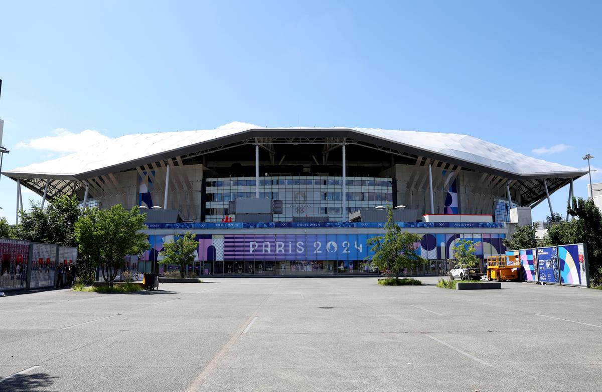 Stadionul din Lyon, locul unde FCSB va juca returul din optimile Europa League