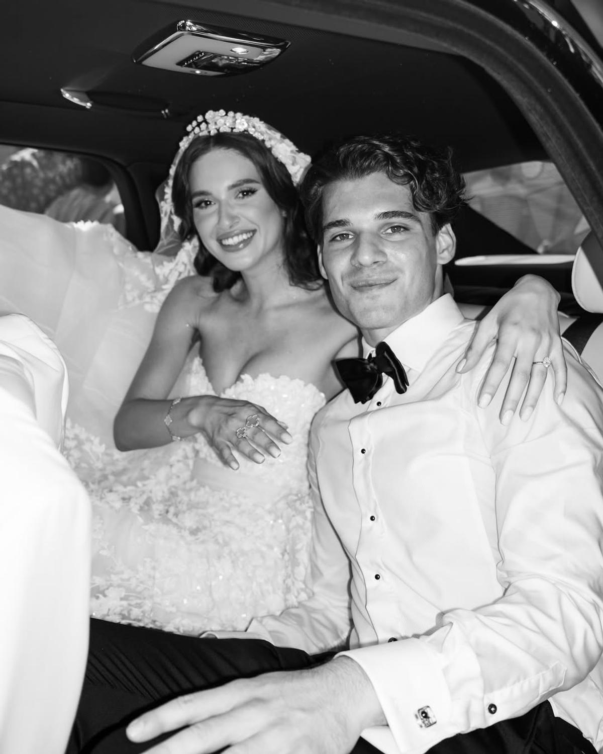 Ianis Hagi, nuntă Elena Tănase/ Foto: Instagram Elena Tănase