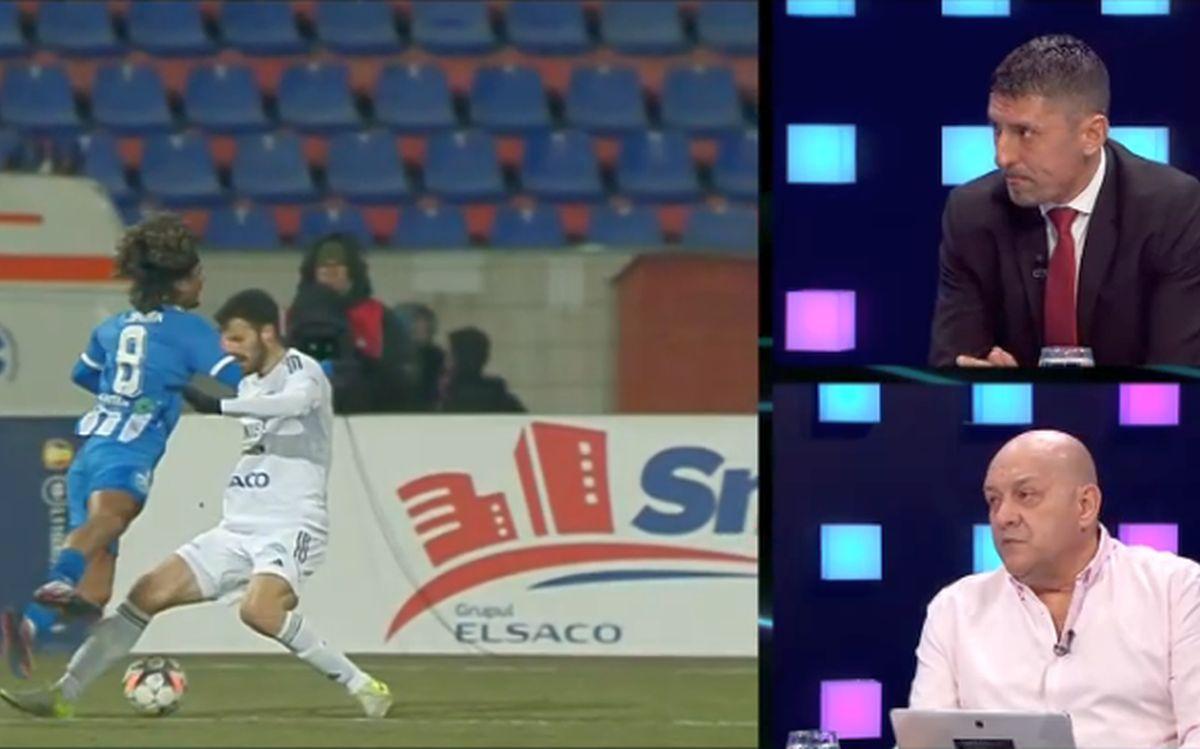 Fază de penalty în FC Botoșani - Universitatea Craiova