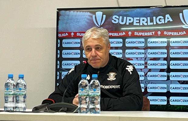 Marius Șumudică, în conferința de presă: „M-ai omorât cu asta! Stă cu tine în bloc?”