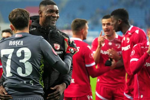 „Câinii” n-au mai învins-o pe FCSB din februarie 2020 / Sursă foto: Facebook@ Dinamo București