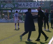 Bogdan Andone, eliminat în prima repriză din Argeș - Farul // Captură foto: Prima Sport 1