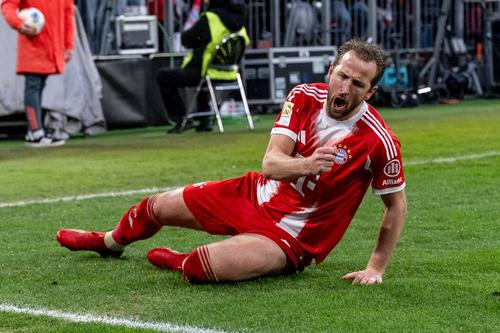 Harry Kane a marcat două goluri sâmbătă, împotriva lui Eintracht Frankfurt (3-2) / Foto: Imago