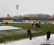 Stadionul din Slobozia, înaintea meciului cu Universitatea Craiova