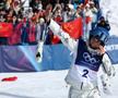 Eileen  Gu a finalul unei manșe reușite  FOTO Guliver/GettyImages