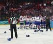 Cele mai tari imagini din SUA - Canada, finala turneului de hochei la Jocurile Olimpice // FOTO: Getty Images