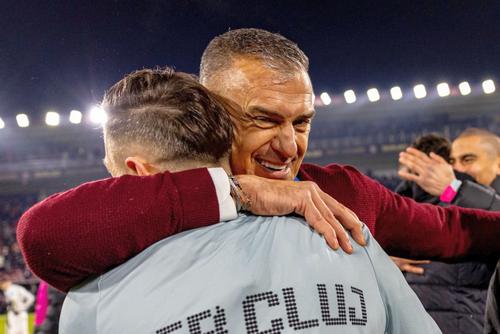 Daniel Pancu, antrenorul lui CFR Cluj // FOTO: Facebook @Fotbal Club CFR 1907 Cluj