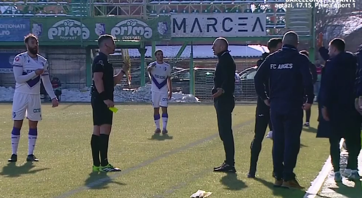 Bogdan Andone, eliminat în prima repriză din Argeș - Farul