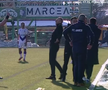 Bogdan Andone, eliminat în prima repriză din Argeș - Farul // Captură foto: Prima Sport 1