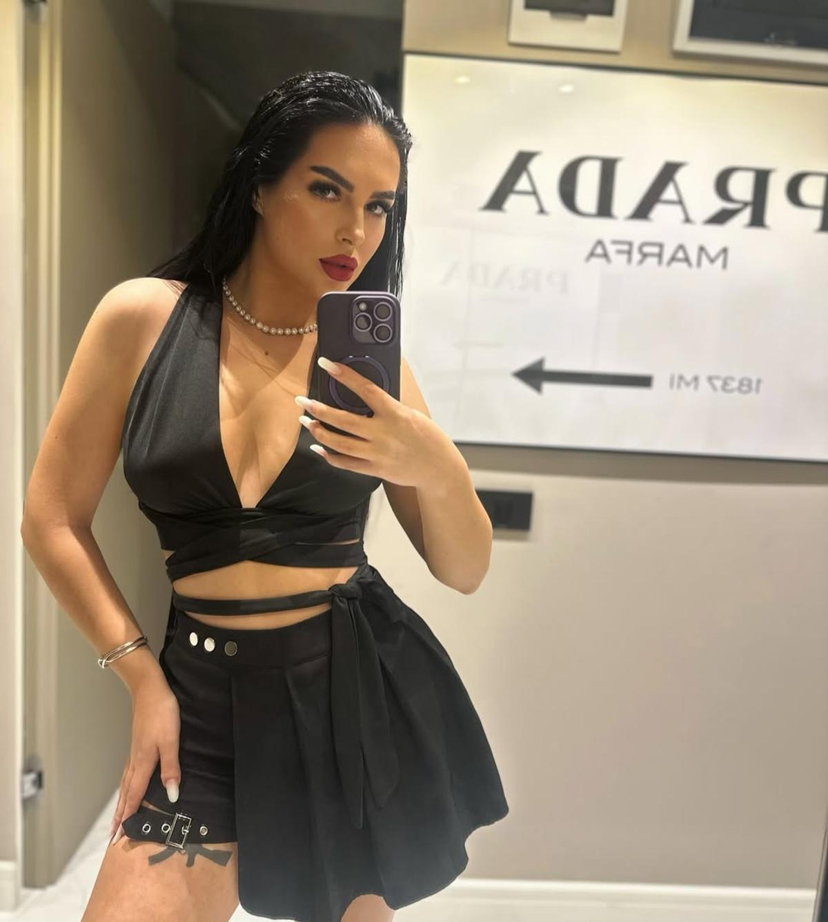 Amelia Noir, noua iubită a lui Dragoș Nedelcu
