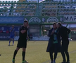 Bogdan Andone, eliminat în prima repriză din Argeș - Farul // Captură foto: Prima Sport 1
