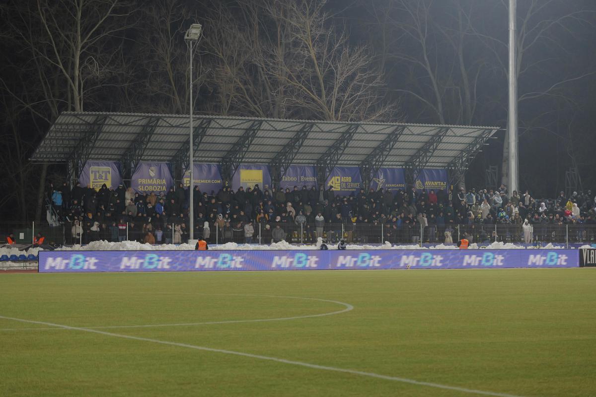 Imagini de la meciul Unirea Slobozia - Universitatea Craiova // foto: Andrei Furnigă (GSP.ro)