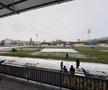 Stadionul din Slobozia, înaintea meciului cu Universitatea Craiova