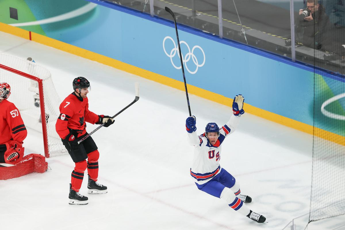 SUA - Canada 2-1, în finala turneului olimpic de hochei pe gheață » AUR în prelungiri pentru americani!