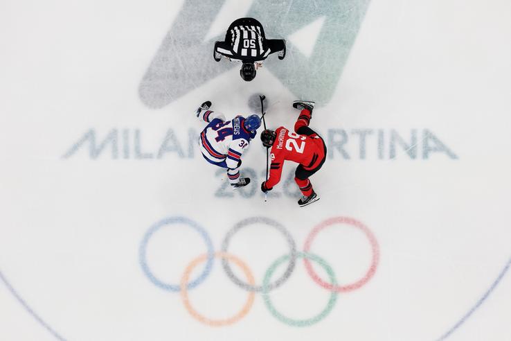 Cele mai tari imagini din SUA - Canada, finala turneului de hochei la Jocurile Olimpice // FOTO: Getty Images