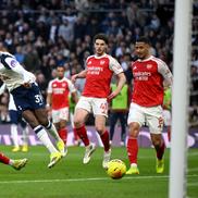 Golul lui Kolo Muani în Tottenham - Arsenal // foto: Guliver/gettyimages