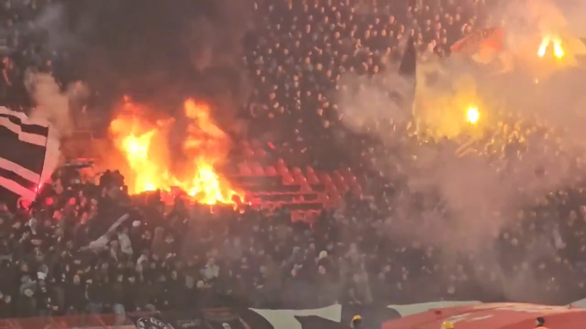 Incidente la Steaua Roșie Belgrad - Partizan 3-0