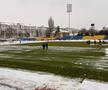 Stadionul din Slobozia, înaintea meciului cu Universitatea Craiova