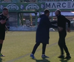 Bogdan Andone, eliminat în prima repriză din Argeș - Farul // Captură foto: Prima Sport 1