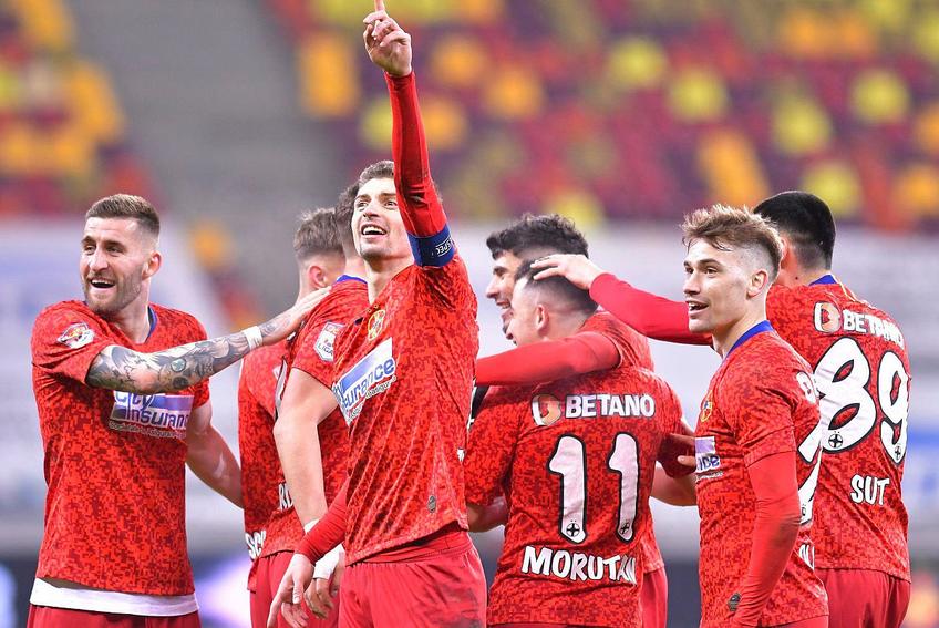 FCSB a avut o prestație perfectă cu CFR Cluj //  Foto: FCSB