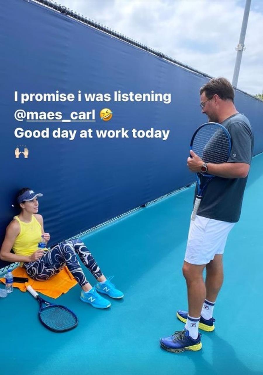 Sorana Cîrstea, alături de Carl Maes la Miami Sorana Cîrstea, ajutor important la Miami! Ce nume mare e alături de ea la turneul american