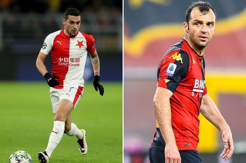 Nicolae Stanciu (stânga) și Goran Pandev // foto: Guliver/gettyimages