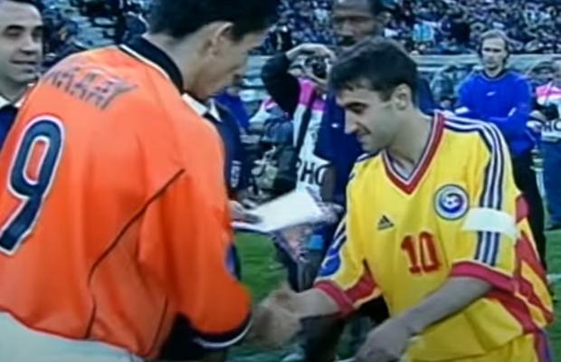 VIDEO Memorabil: Luțu căpitan și Van Nistelrooy rezervă! Imagini de arhivă cu prima confruntare România - Olanda de la un Euro U21