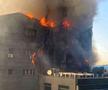Un incendiu puternic a avut loc marți după-amiază, la un centru comercial din sectorul 5 al Capitalei.
