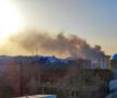 Un incendiu puternic a avut loc marți după-amiază, la un centru comercial din sectorul 5 al Capitalei.