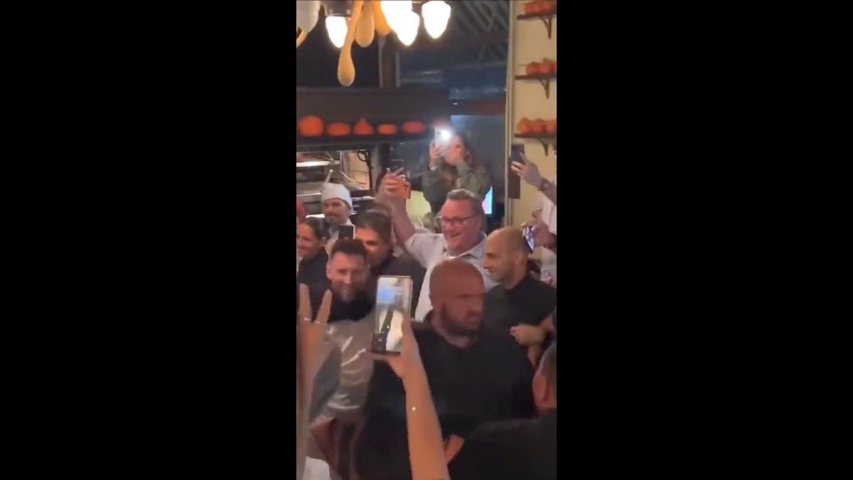 Lionel Messi, flancat de poliție la un restaurant din Argentina