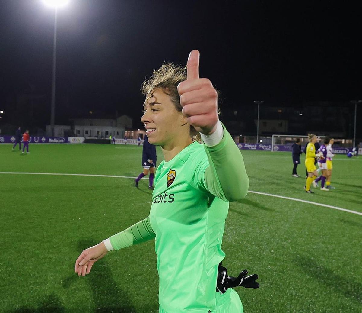 Camelia Ceasar, portarul român de la AS Roma