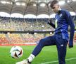 Conor Bradley, imagini de pe Arena Națională înaintea amicalului România - Irlanda de Nord / Sursă foto: Facebook@ Northern Ireland National Team