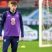 Conor Bradley, imagini de pe Arena Națională înaintea amicalului România - Irlanda de Nord / Sursă foto: Facebook@ Northern Ireland National Team
