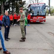 Utiștii au vizitat Cetatea Aradului FOTO: uta-arad.ro