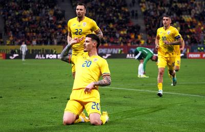 Dennis SuperMan » Cel mai în formă „tricolor” a marcat cu o „torpilă” în România - Irlanda de Nord