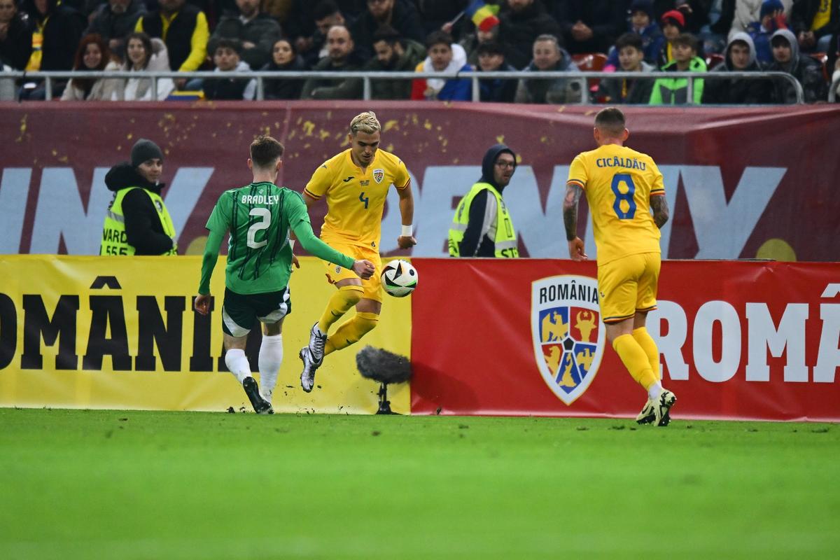 Notele GSP după România - Irlanda de Nord » Cum s-au descurcat „tricolorii” la primul meci din 2024: un MVP + doi jucători de nota 4