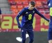 Conor Bradley, imagini de pe Arena Națională înaintea amicalului România - Irlanda de Nord / Sursă foto: Facebook@ Northern Ireland National Team